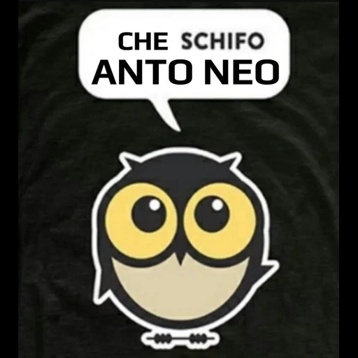 owl, owl's head, owl logo, migliore jay, the quotation is funny