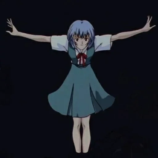 аниме, человек, рей аянами, аниме персонажи, rei ayanami icon