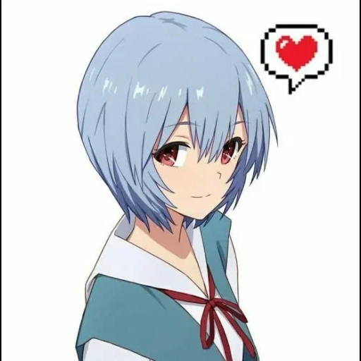 ayanami, ayanami ray, cartoon characters, reya nami animation, evangelion rei ayanami