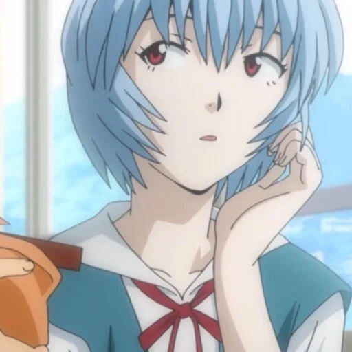 animação, rey ayan nami, rey fuwanglion, personagem de anime, evangelion rei ayanami