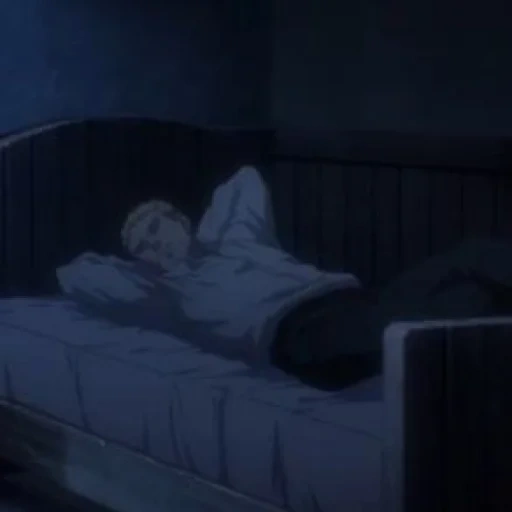 аниме, аниме аска, смотрит аниме, кровать аниме, ночной кошмар аниме