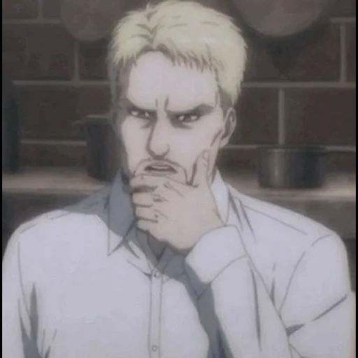 animação, anime, reiner, reiner braun, personagem de anime