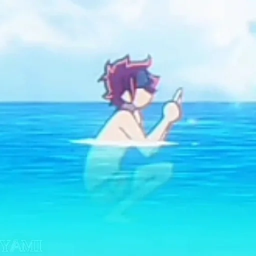 anime, flüsse kan anime, kein spiel kein leben, anime springt über den pool, bokutachi wa benkyou ga decinai