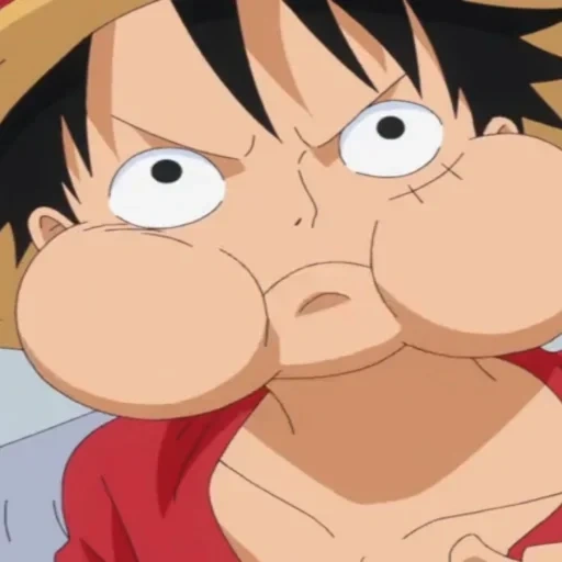 camioneta, la cara de luffy, van pis luffy, manki d luffy, luffy van pis vano