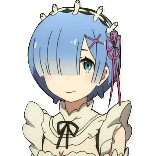 ре зеро, рэм ре зеро, re zero rem, рем ре зеро чиби