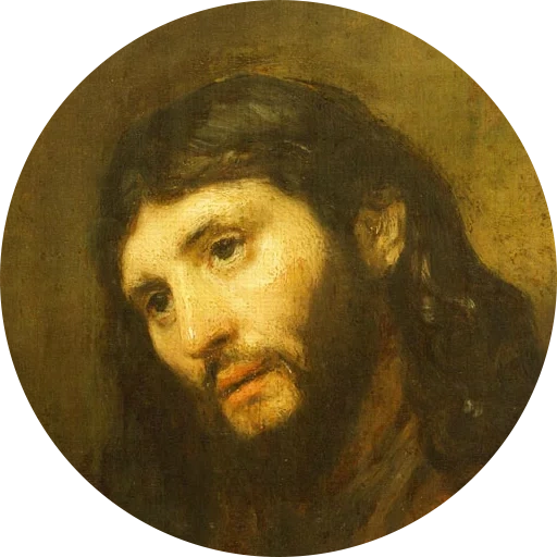 rembrandt, rembrandt jesus, peintures de rembrandt, artiste rembrandt, rembrandt à la tête du christ