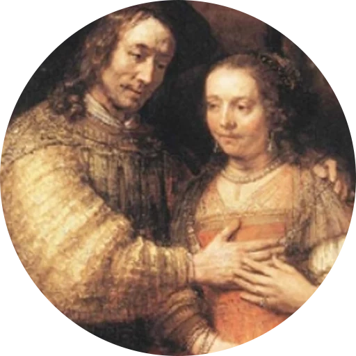rembrandt, five seasons mento, le baiser de rembrandt, mariée juive de rembrandt, rembrandt mariée juive 1665
