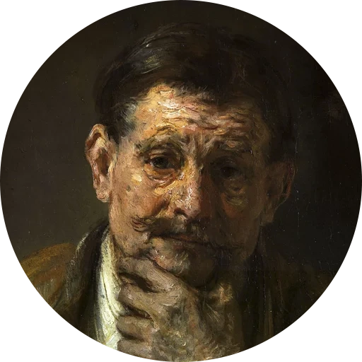 apôtre, rembrandt, l'apôtre bartholomée, apôtre rembrandt, autoportrait de rembrandt harmens van rhein