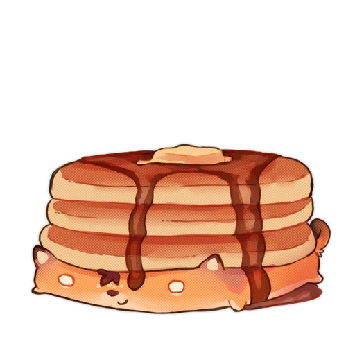 pancake clipart, menggambar pancake, menggambar pancake, pancake kartun, pancake kartun