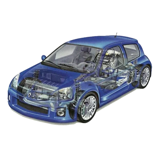 spare parts, renault clio v6, automobile model, automobile service program, clio v6 renault sports edition