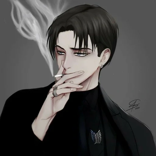 levi ackerman, levi ackerman, levi ackerman, karakter anime, titans menyerang levy