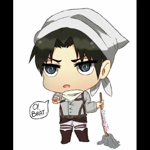 chibi eren, levy chibi, levy ackerman, eren yeger chibi, chibi levy ackerman