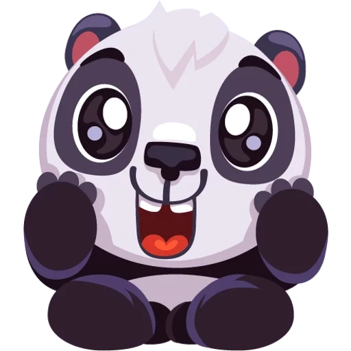 panda, panda rensha, panda watsap, panda de dibujos animados