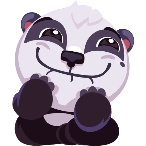 panda, panda rensha, panda de dibujos animados