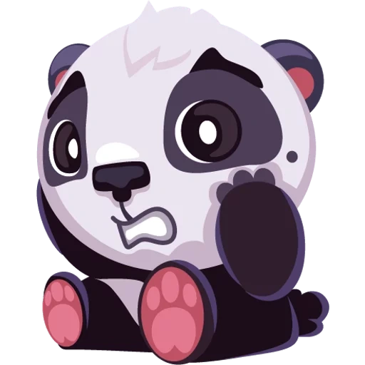 panda, panda rensha, panda, dulce panda, panda de dibujos animados