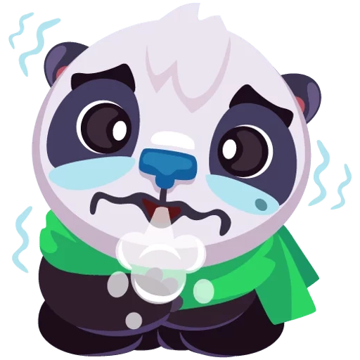 panda, panda enojada, panda rensha, dulce panda