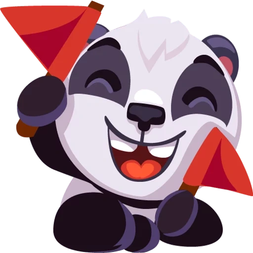 panda, panda rensha, panda, panda de dibujos animados