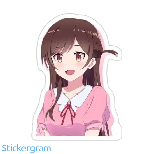 anime girl, anime girl, stickers anime, personnages d'anime