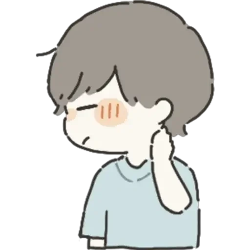 figure, sad, lovely cartoon, sad boy e, picture cute animation