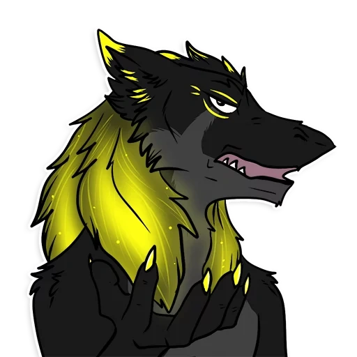 wolf, furri wolf, furri wolf meme, animierter wolf, furri werwolf werwolf