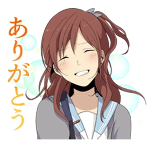 relife, figure, anime girl, cartoon character, rena cariu relife