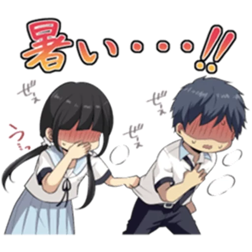 relife, figure, anime mignon, personnages d'anime, personnages mignons d'anime