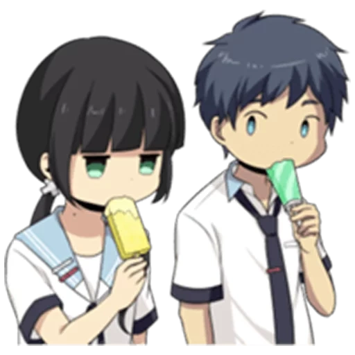 anime, relife, figure, anime mignon, personnages d'anime