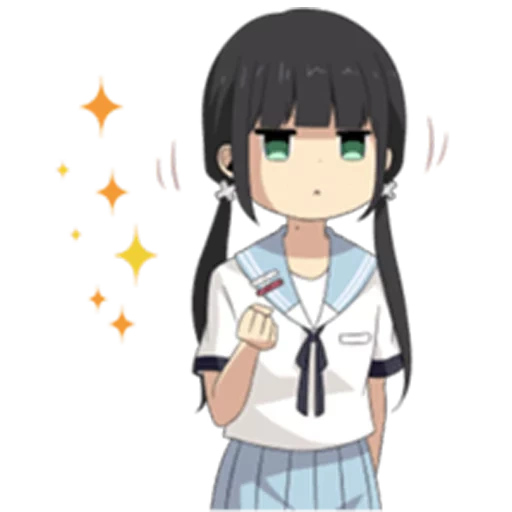 relife animation, anime girl, cartoon character, cartoon art is lovely, relife hishiro pictures