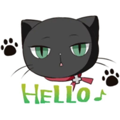 relife, anime de chat coloré, relife anime smiley cat