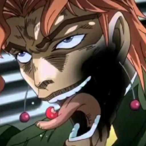 kakyoin, какёин реро, леро леро леро, приключения джоджо, какёин нориаки вишенка