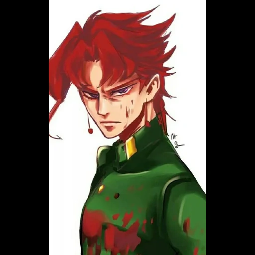 kakyoin, какёин нориаки, kakyoin noriaki, джо джо какеин нориаки, какёин нориаки битва дио