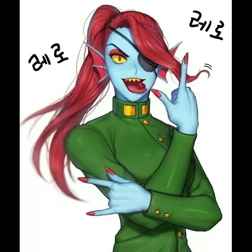 андайн андертейл, undertale undyne, дельтарун undyne, undertale джоджо, андайн человек андертеил