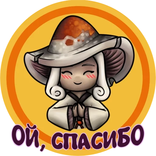 íconos, broma, pasador de anime, sombrero de chibi, sombrero de bruja