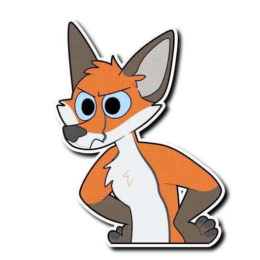 fox, sección de frey a, frey fox, fox de dibujos animados