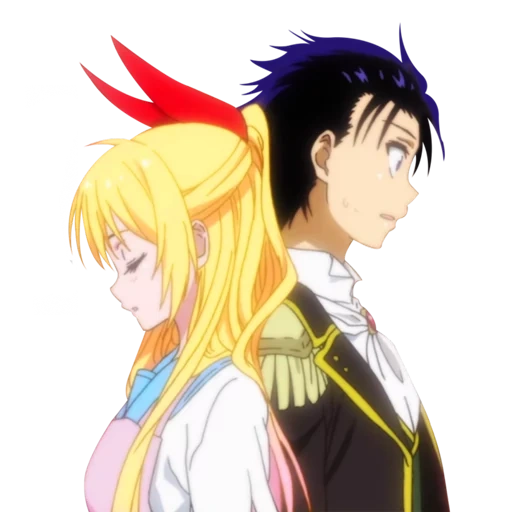 читоге, nisekoi, аниме романтика, nisekoi raku x chitoge