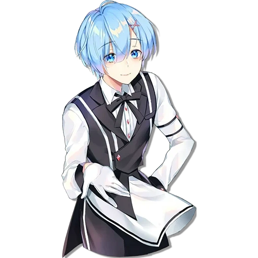 nagis, arte di nagisa, shota nagisa, rem re zero generale, ragazzo anime carino