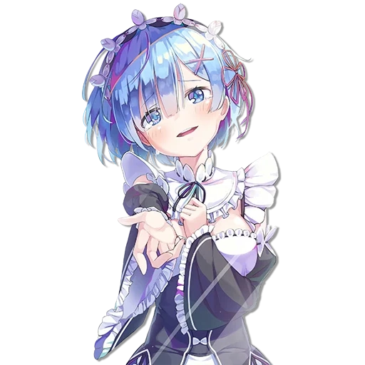 ре зеро, рам ре зеро, рэм ре зеро, re zero rem, re:zero жизнь нуля альтернативном мире