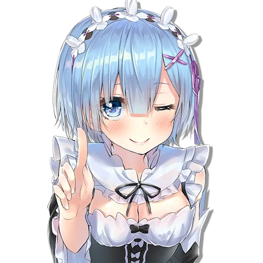 anime di pittura di figure, rem rezero, rem re zero, rem re zero, anime rezero rem