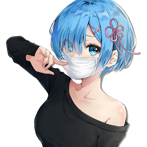 рем аниме, rem re zero, девушки аниме, аниме девушки, аниме персонажи