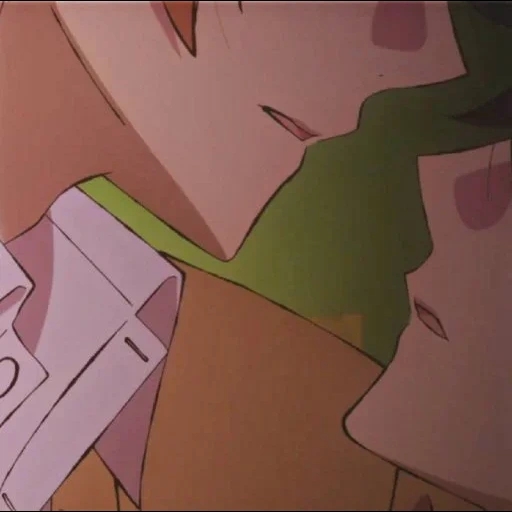 anime, anime, baiser, personnages d'anime, sakura trick anime kiss