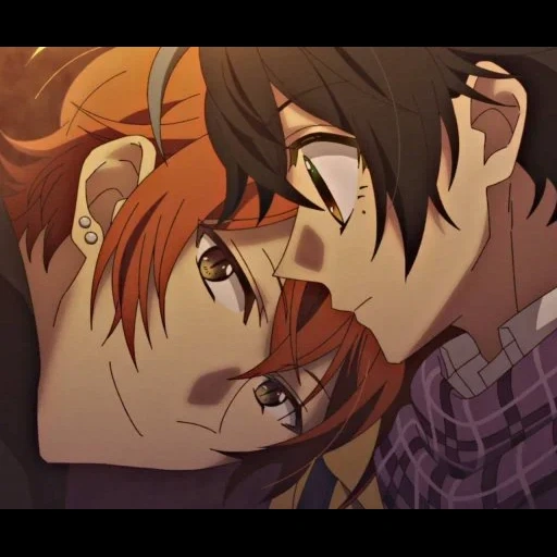 anime, couple anime, manga anime, personnages d'anime, photo kano anime baiser