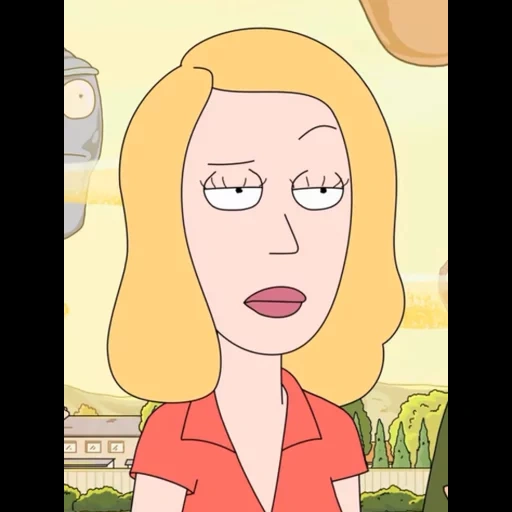 beth smith, beth smith, rick morty, ibu morty, beth smith