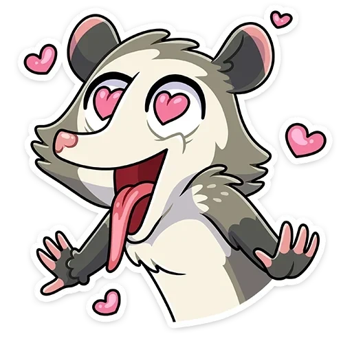 rico, yang indah, opossum riko