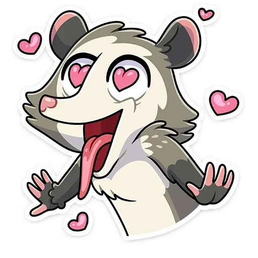 rico, adorabile, opossum rico