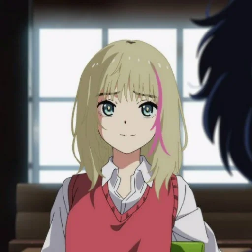menina anime, animação triste, papel de animação, papel de garota anime, rico prioriza ovos de milagre