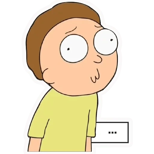 morty, garçons, rick morty, le visage de morty, morty head