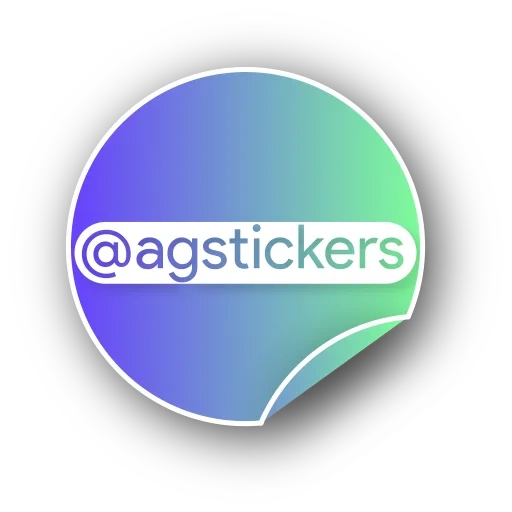 circular, production, sticker, round sticker, colour sticker