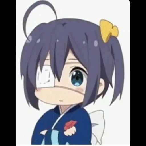 ricca, animation without background, cartoon character, rica is our cheeks, anime rikka takanashi meme