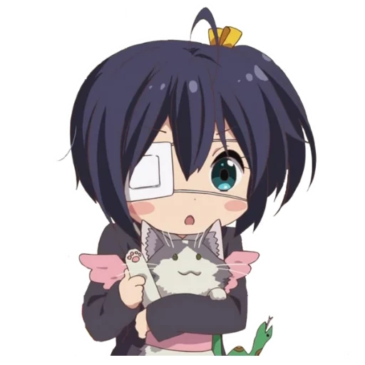 chibi, rickka takanashi, rickka takanashi chibi, ricca takanashi chibi, anime ricca takanashi