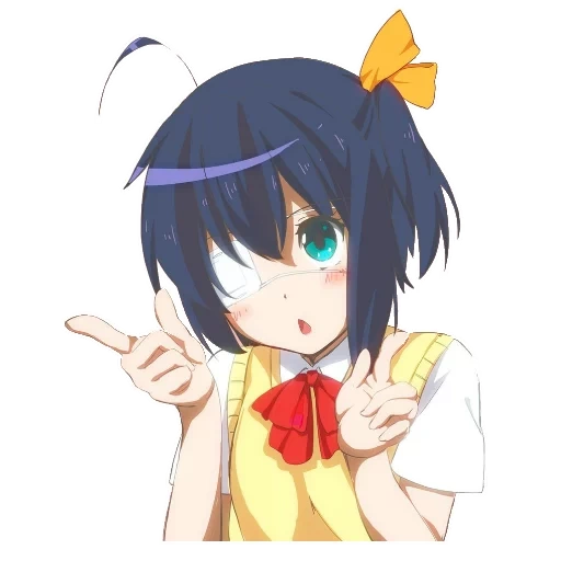 rica goganasi, rica takanash, takanashi rikka 4k, rika gaonasi animation, rikka takanashi avatar